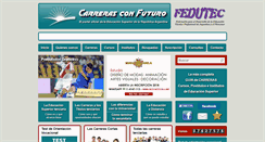 Desktop Screenshot of carrerasconfuturo.net